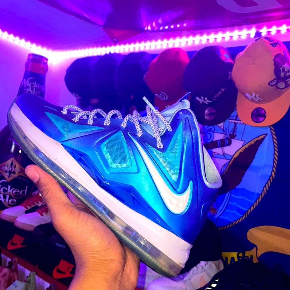 Nike Lebron X Sport Pack Blue Diamond